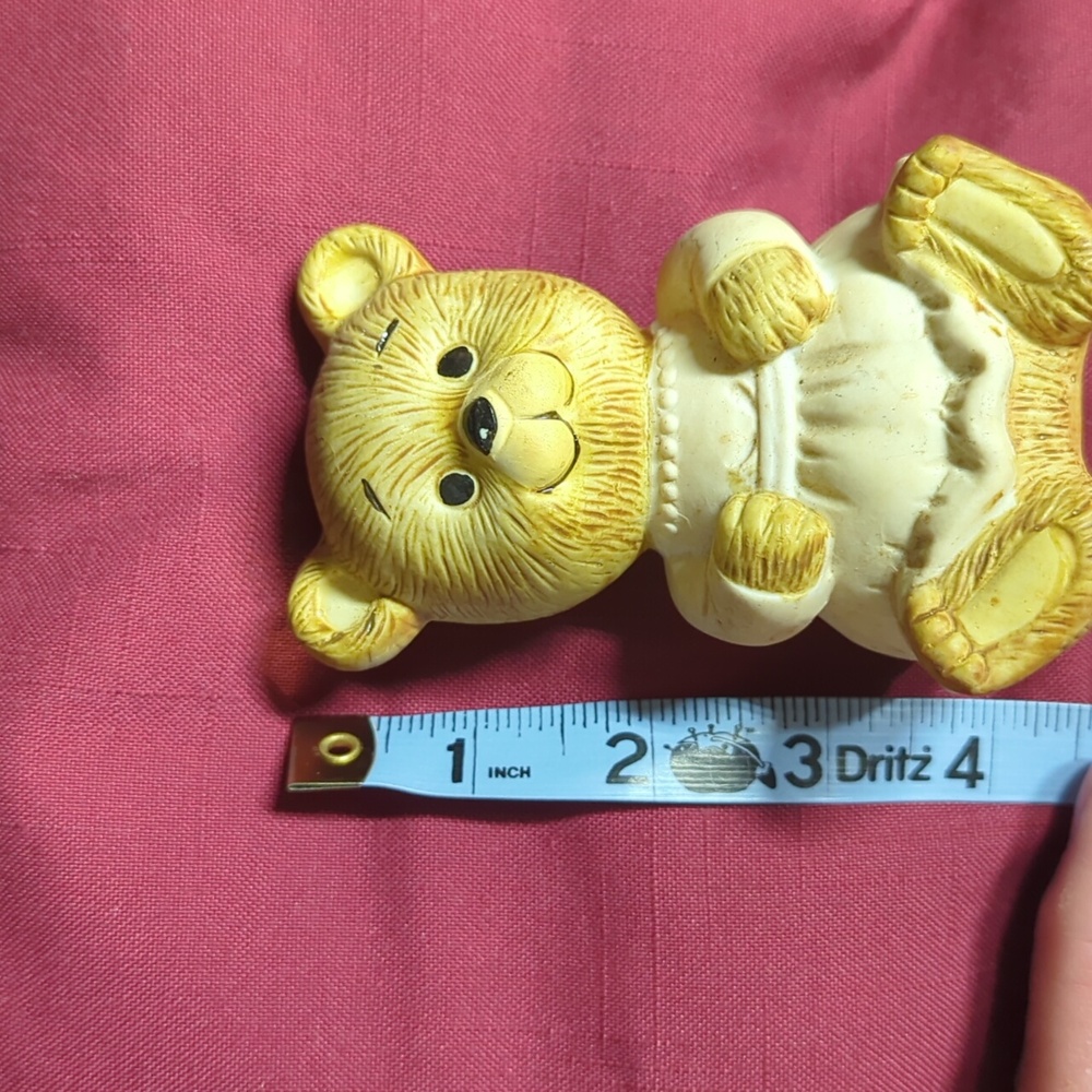 Girl bear w/ dress porcelain bell - Picture 5 of 6